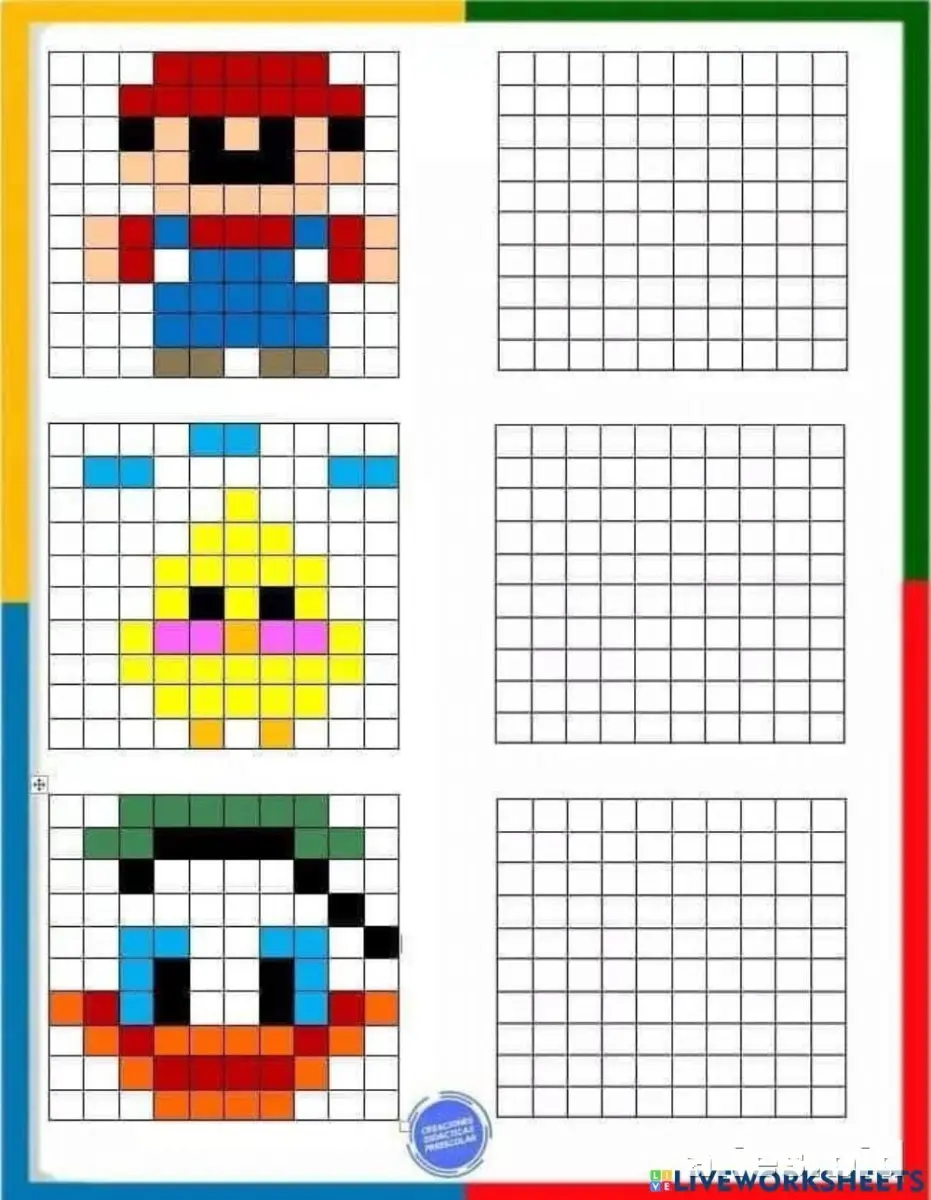 Free Printable Pattern Activity Sheet For Kids Worksheet #14