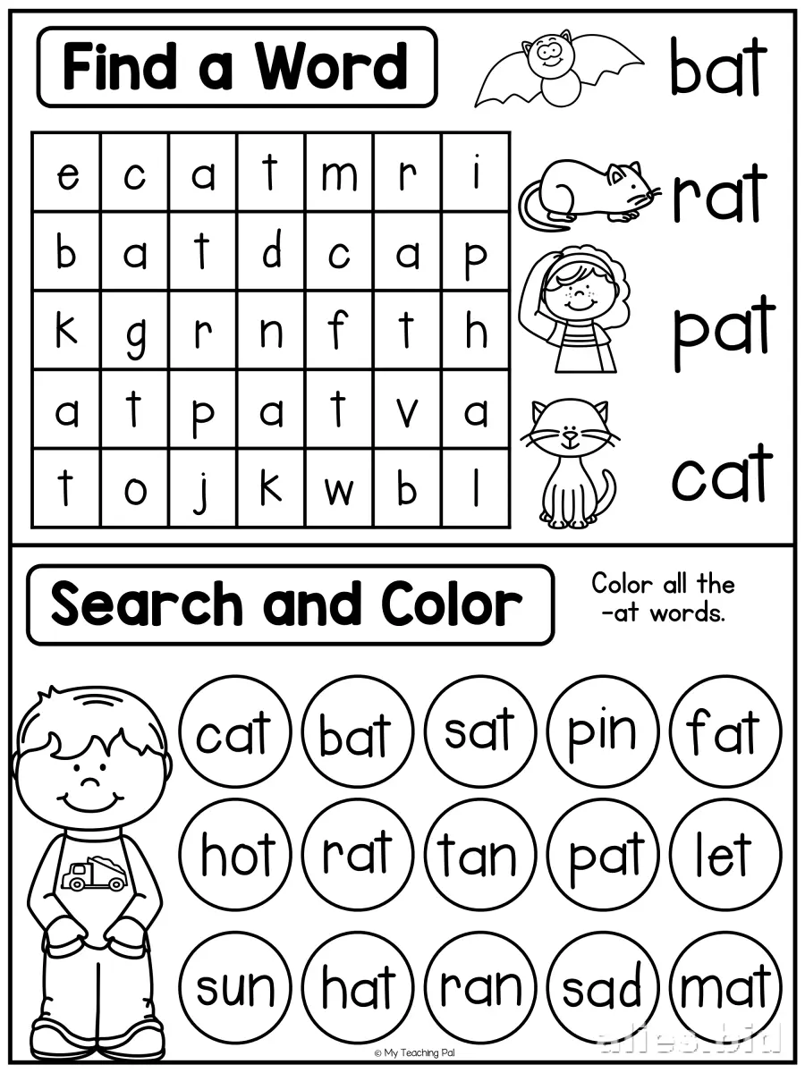 Free Printable Phonics Worksheets For Kids Free Print #9