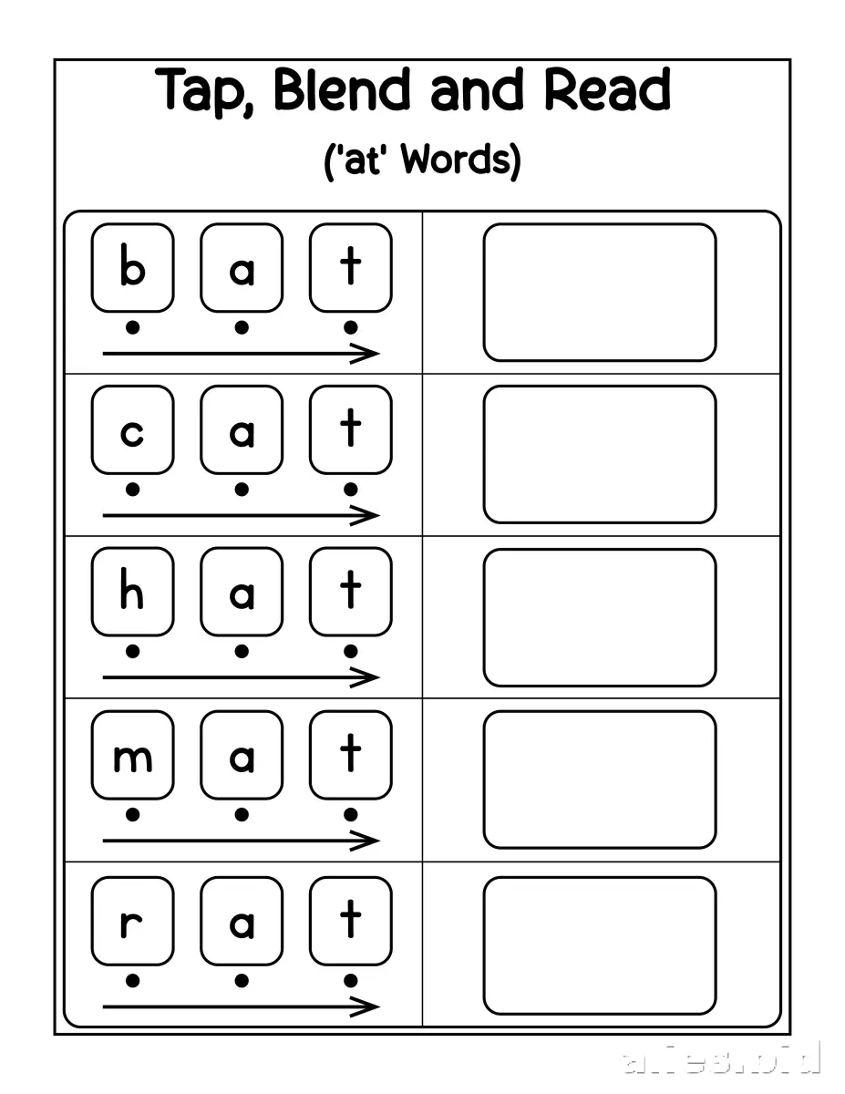 Free Printable Phonics Worksheets For Kids Free Print #15