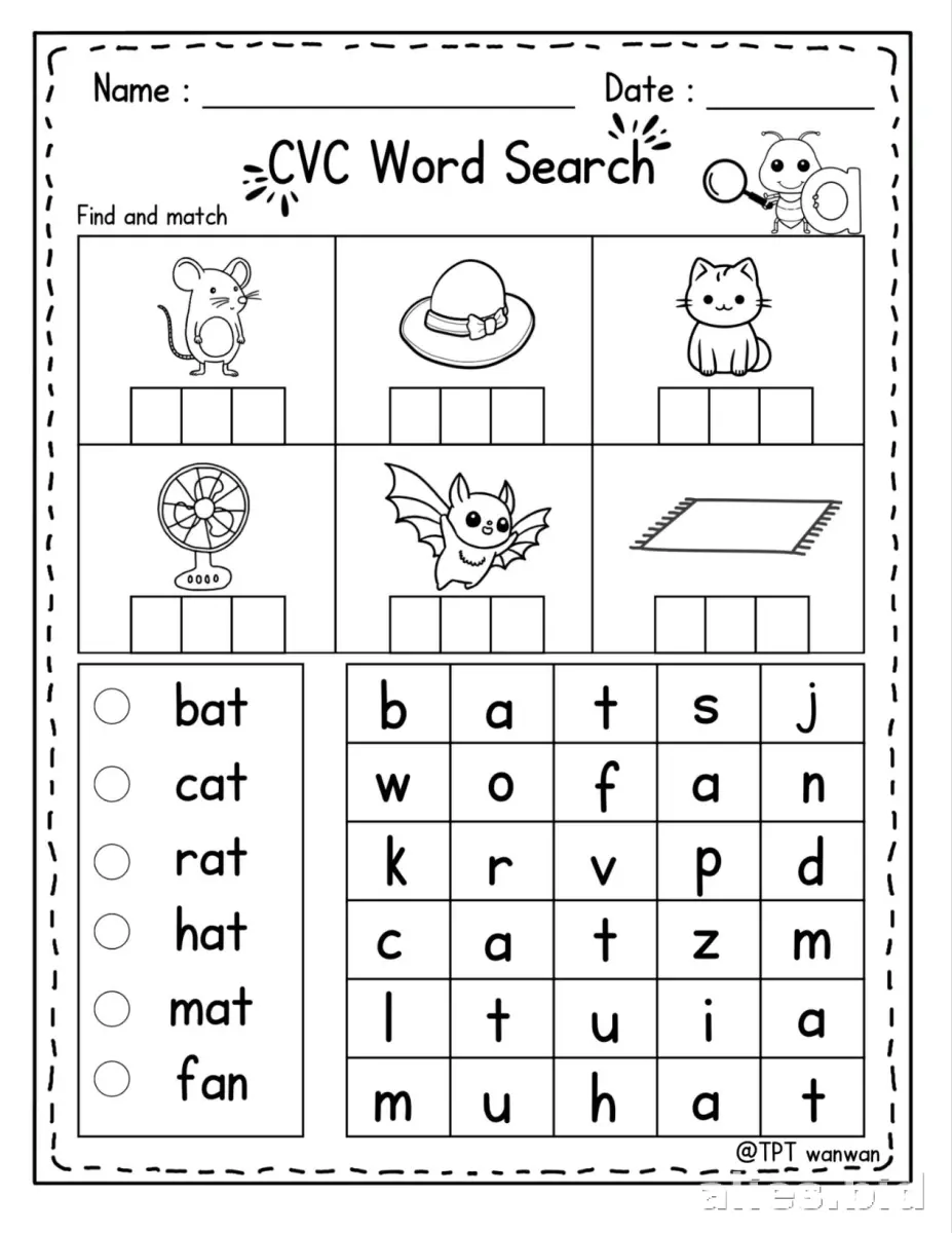 Phonics Worksheets Free Printable For Preschool #3