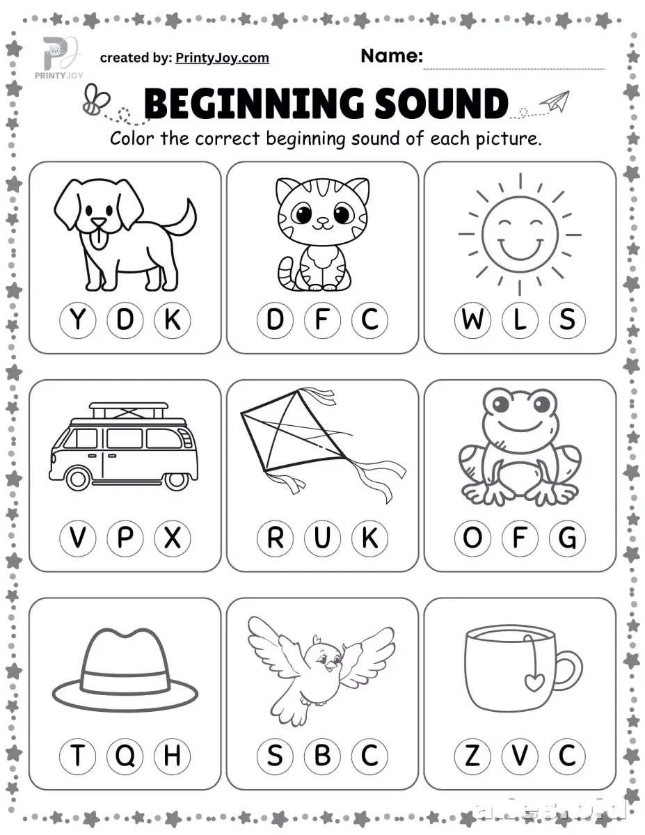 Phonics Worksheets Free Printable For Preschool #12