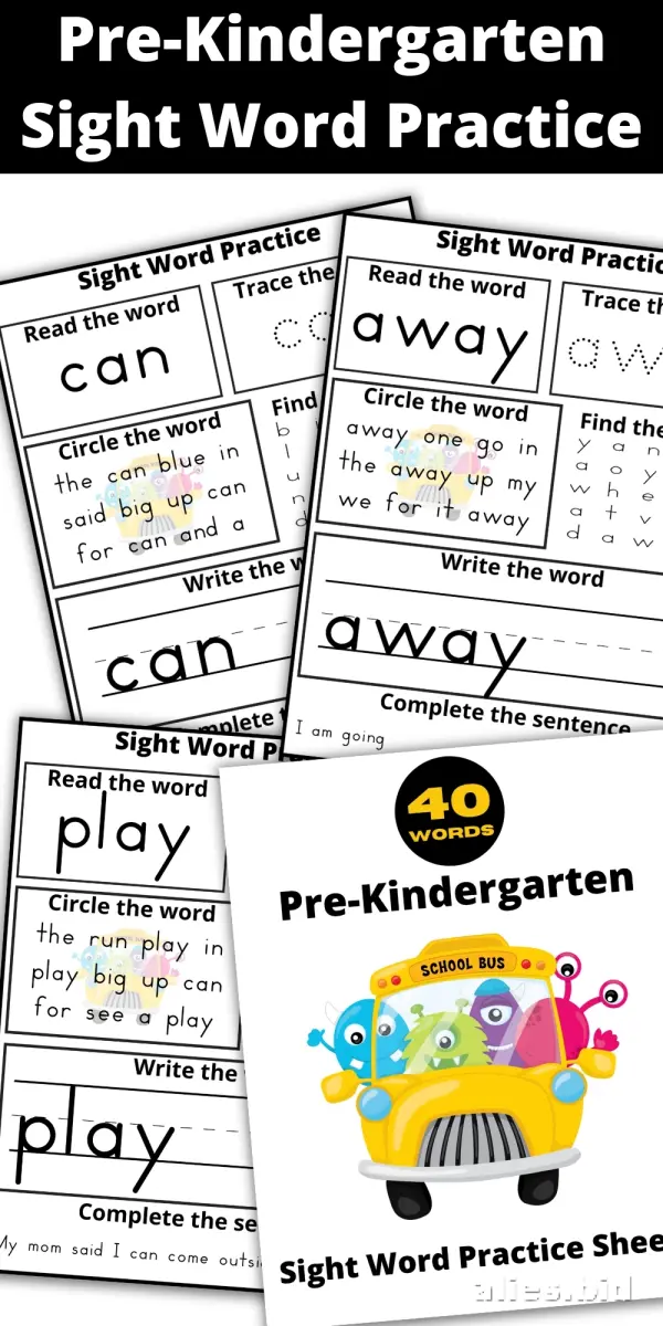 Pre-k Morning Work Printables Free Download Worksheet #5