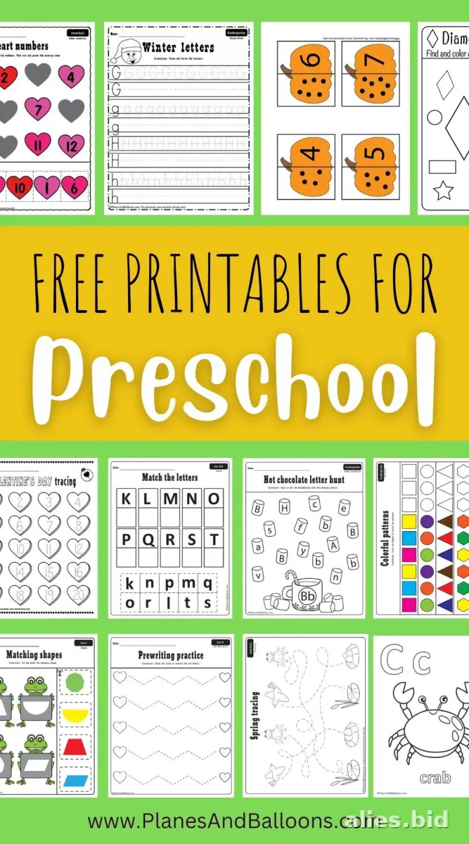 Pre-k Morning Work Printables Free Download Worksheet #4