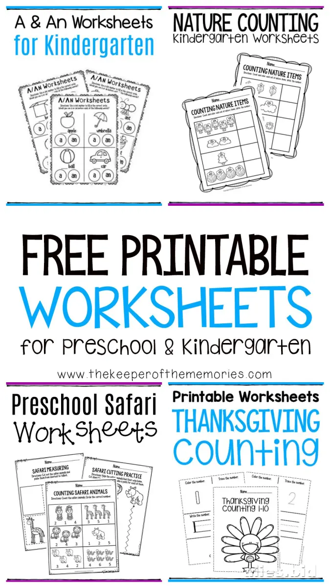 Pre-k Morning Work Printables Free Download Worksheet #7