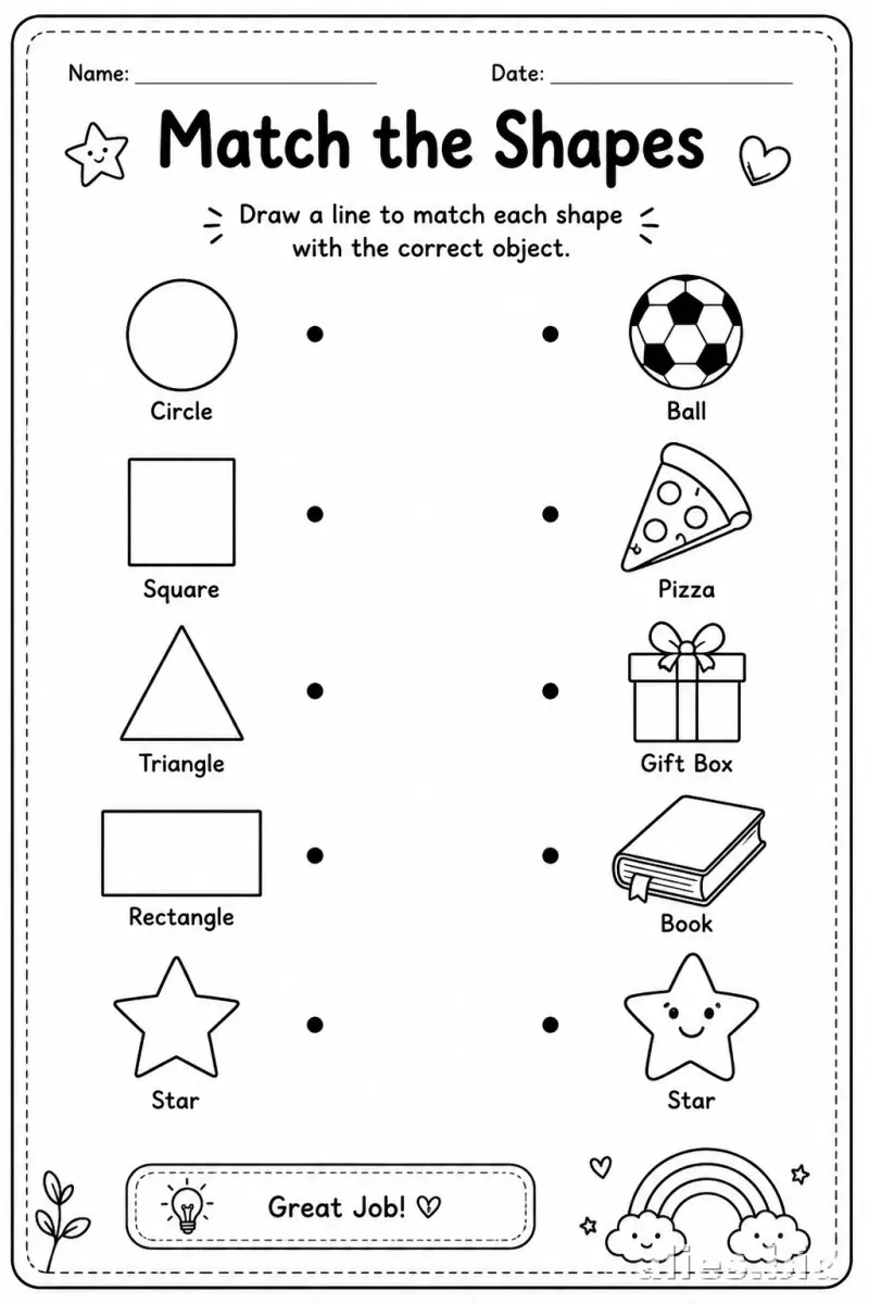 Free Printable Preschool Worksheet Free Print #12
