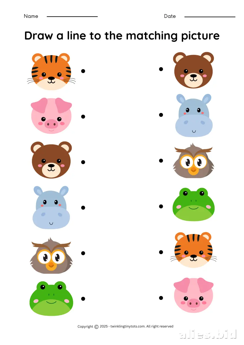 Free Printable Preschool Worksheet Free Print #6