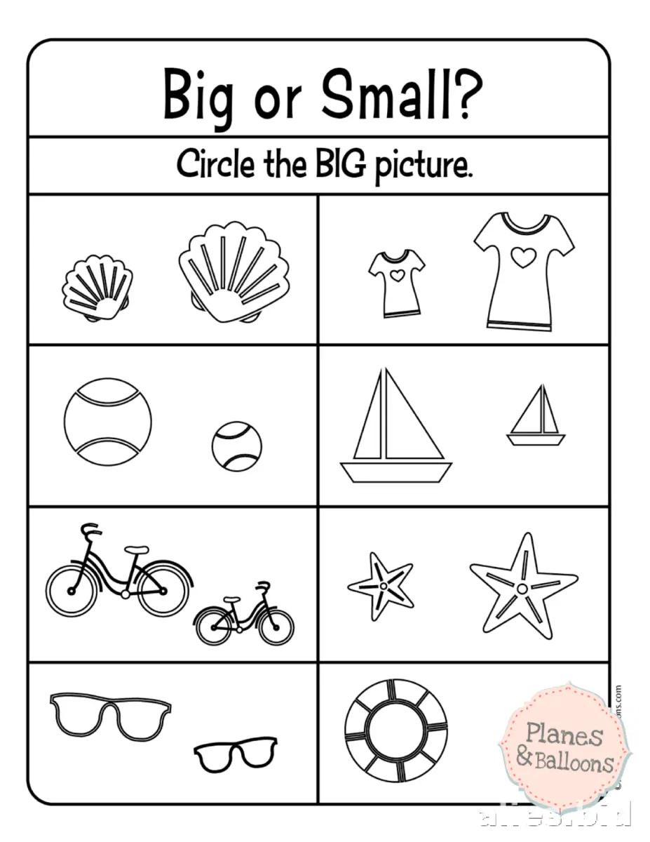 Free Printable Preschool Worksheet Free Print #4