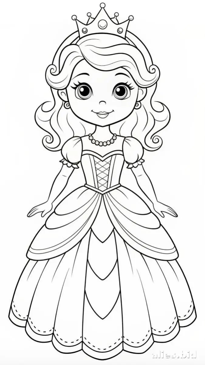 The Benefits of Princess Coloring Pages For Toddlers: A Creative Learning Tool