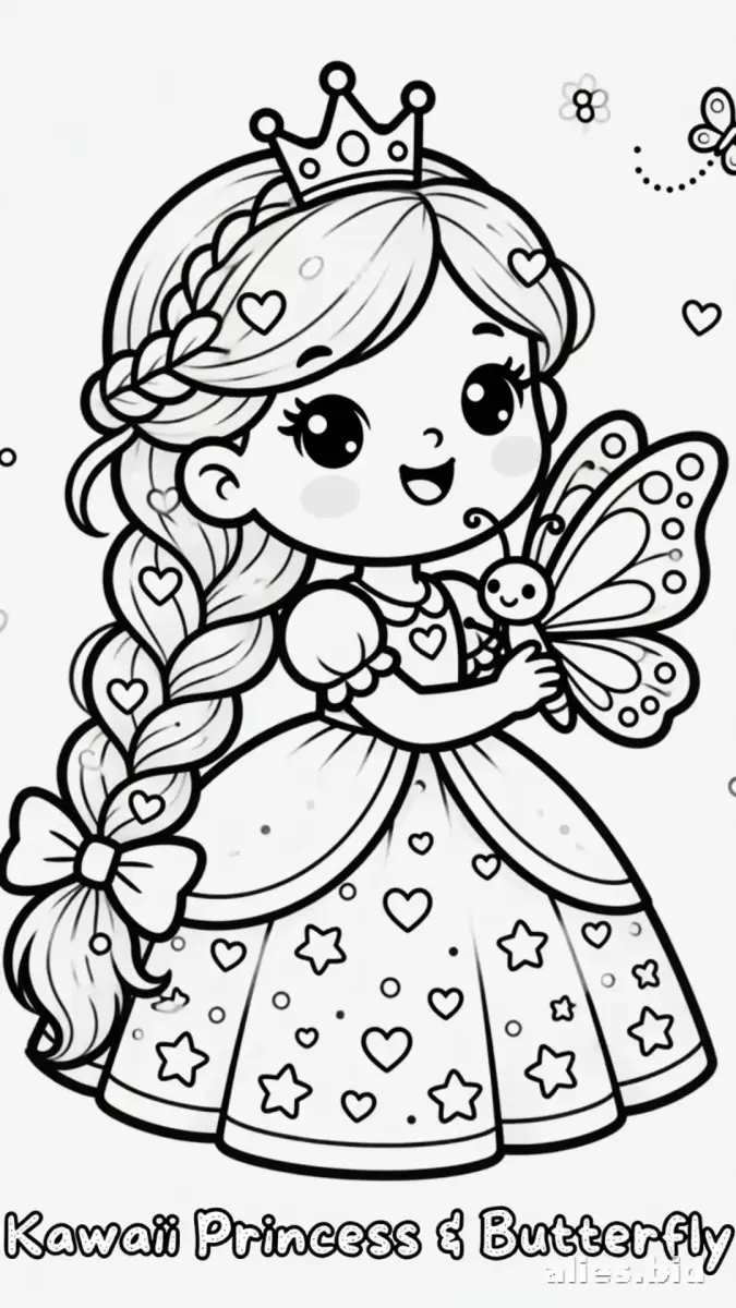 Free Printable Princess Coloring Pages For Toddlers Worksheet #2