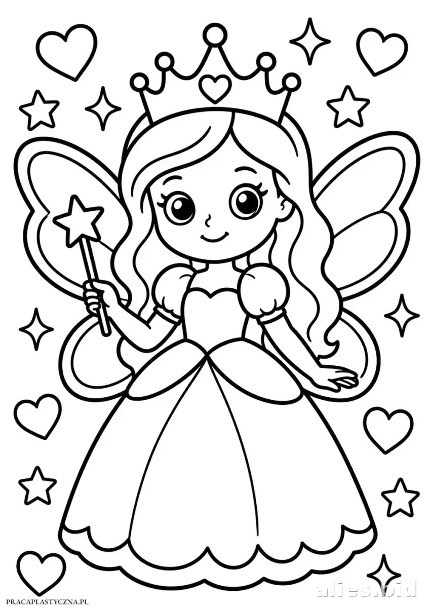 Free Printable Princess Coloring Pages For Toddlers Worksheet #16