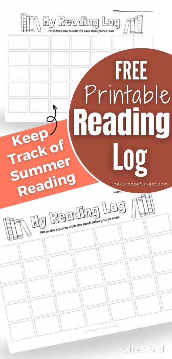 Free Printable Reading Log Template For Kids Free Worksheet #20