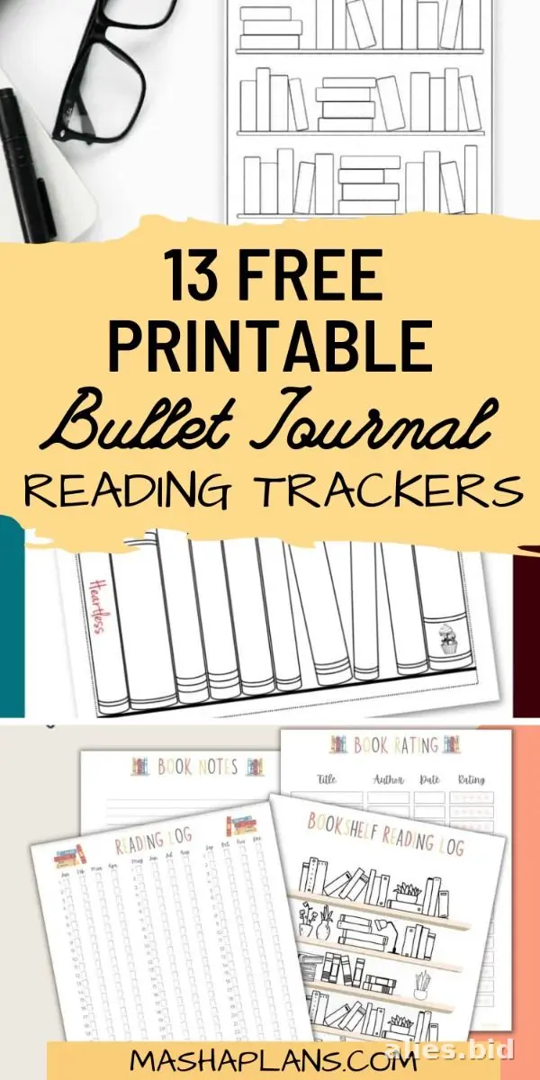 Free Printable Reading Tracker Template Free Worksheet #6