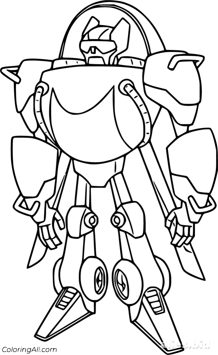 Free Printable Robot Coloring Pages For Kids Free Worksheet #2