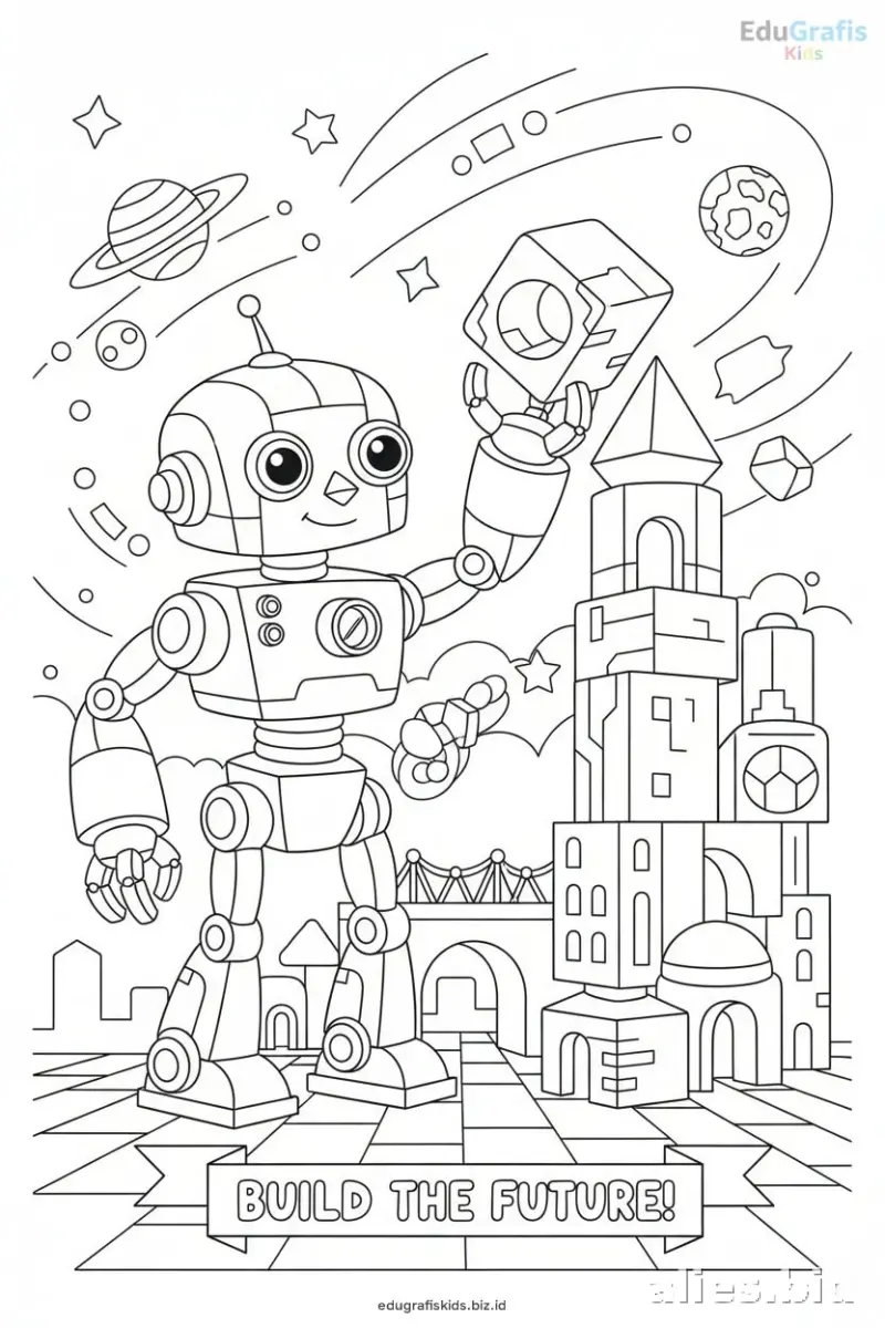 The Benefits of Robot Coloring Pages for Kids: A Free Resource Guide for Teachers and Parents