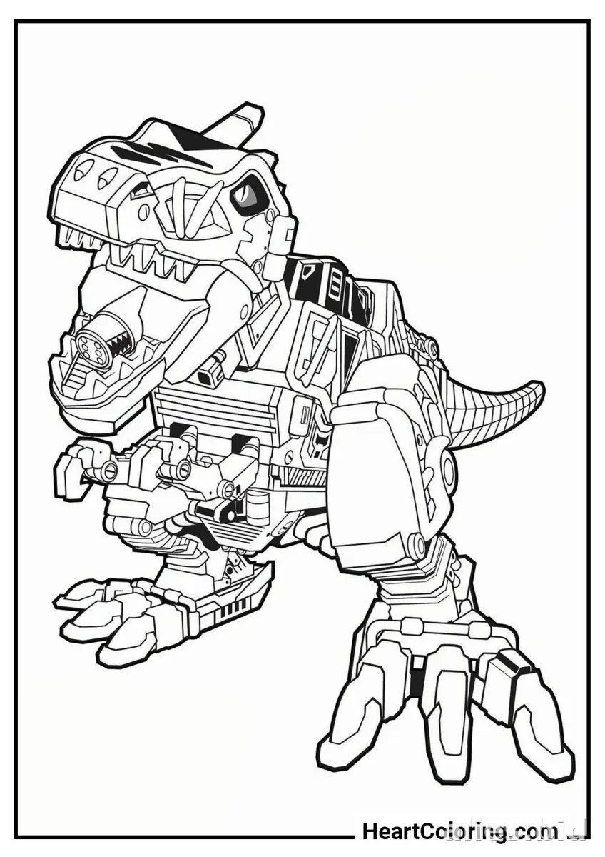 Free Printable Robot Coloring Pages For Kids Free Worksheet #14