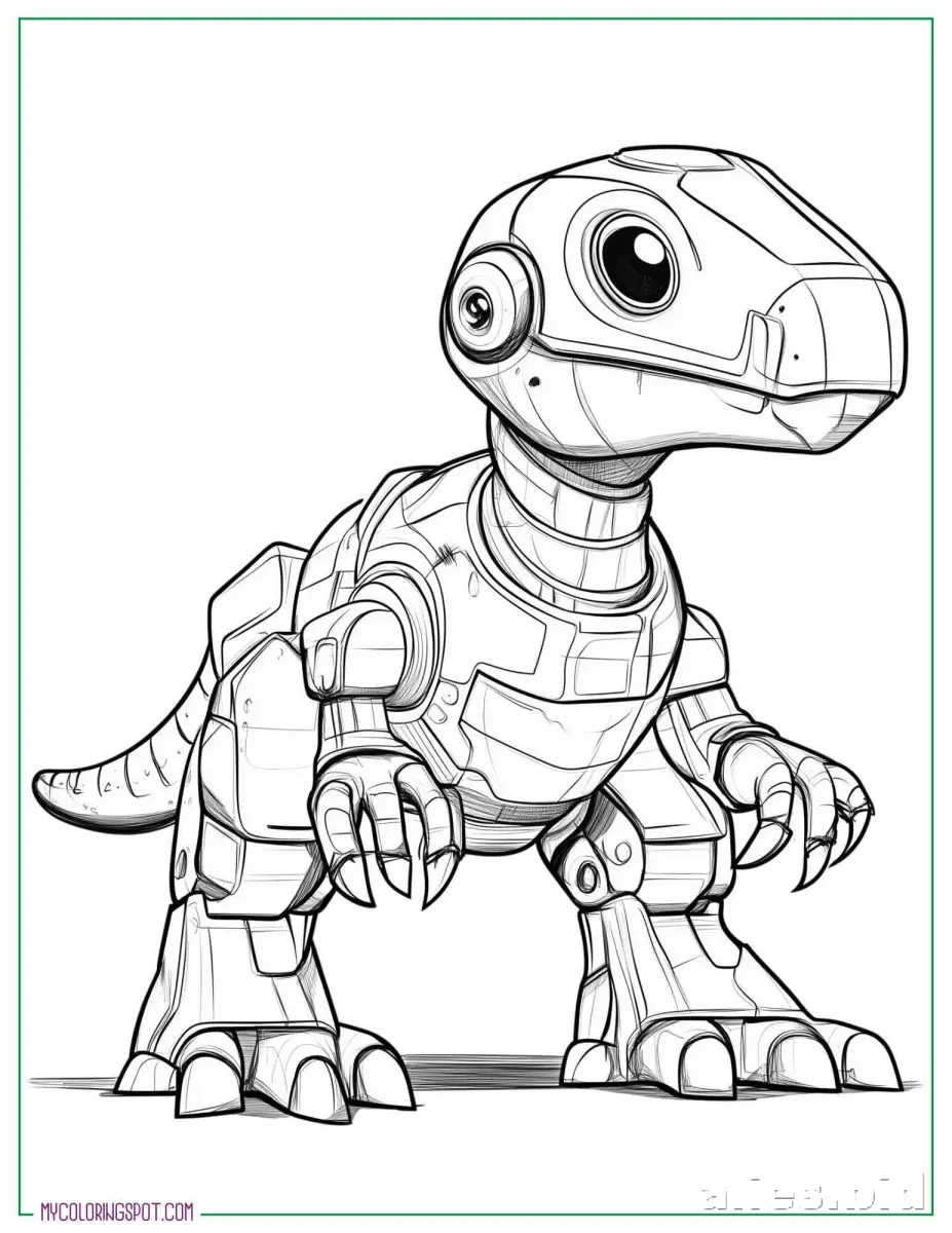 Free Printable Robot Coloring Pages For Kids Free Worksheet #13