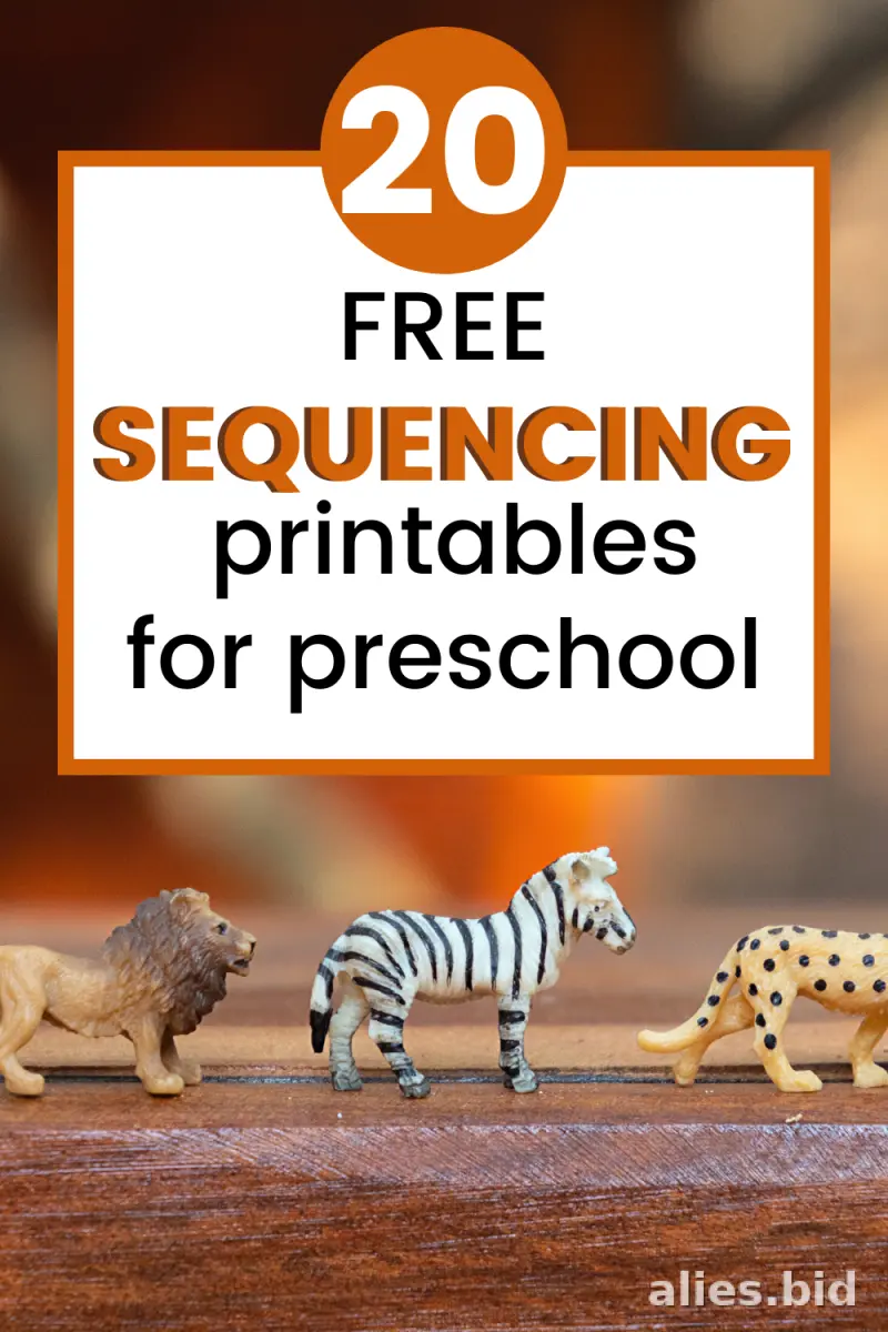 Free Printable Sequencing Activity Sheet For Kids Worksheet #7