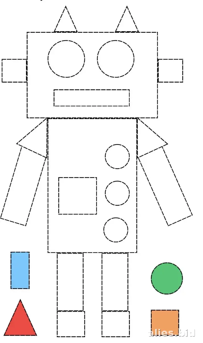 Free Printable Shapes Recognition Worksheet Preschool #11