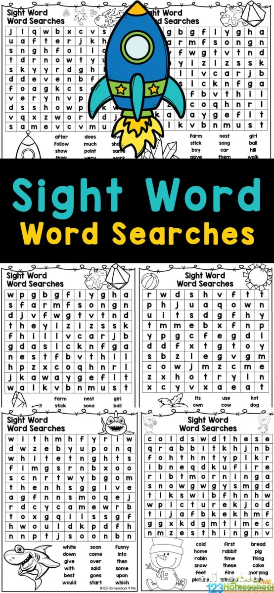 Free Printable Sight Words Worksheets First Grade Free #2