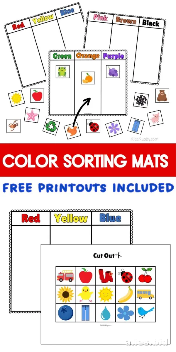Free Printable Sorting Activity Sheet For Kids Worksheet #15