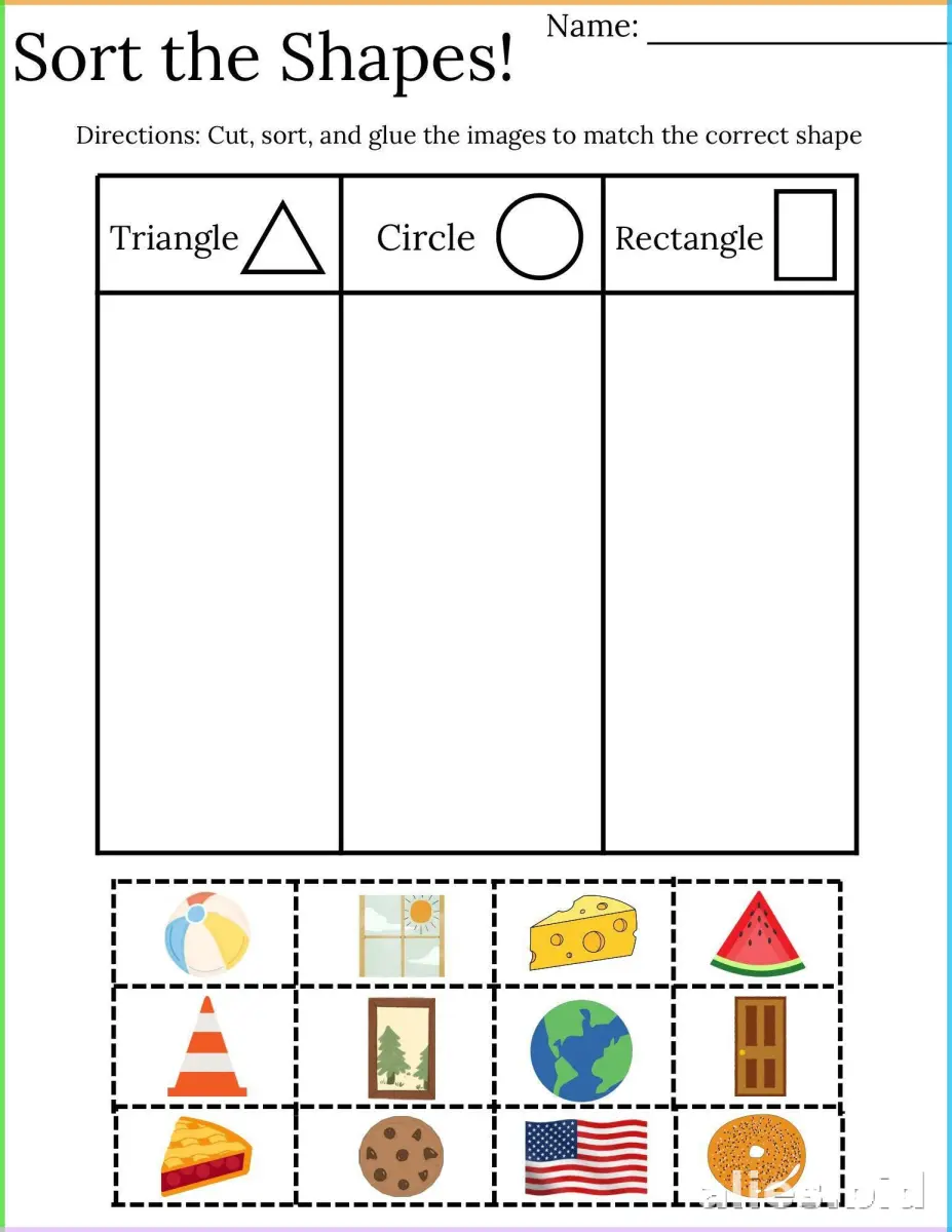Sorting Activity Sheet For Kids Worksheets: A Comprehensive Guide for Teachers and Parents