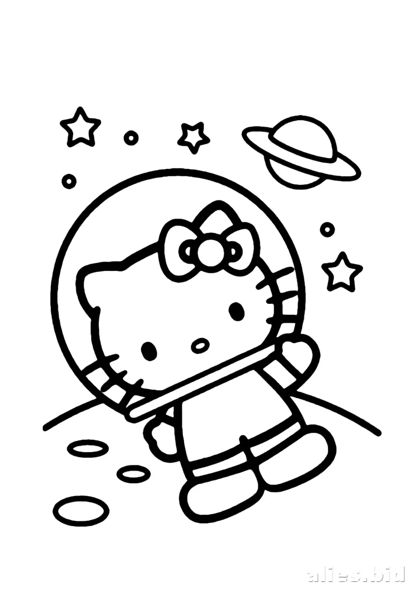 Free Printable Space Coloring Pages For Kids Free Worksheet #6