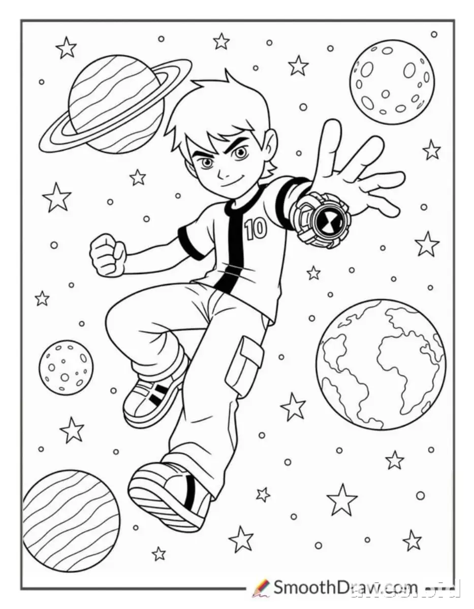 Free Printable Space Coloring Pages For Kids Free Worksheet #10