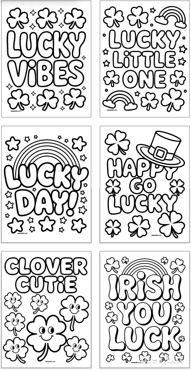 Free Printable St Patrick Coloring Pages Free Worksheet #17