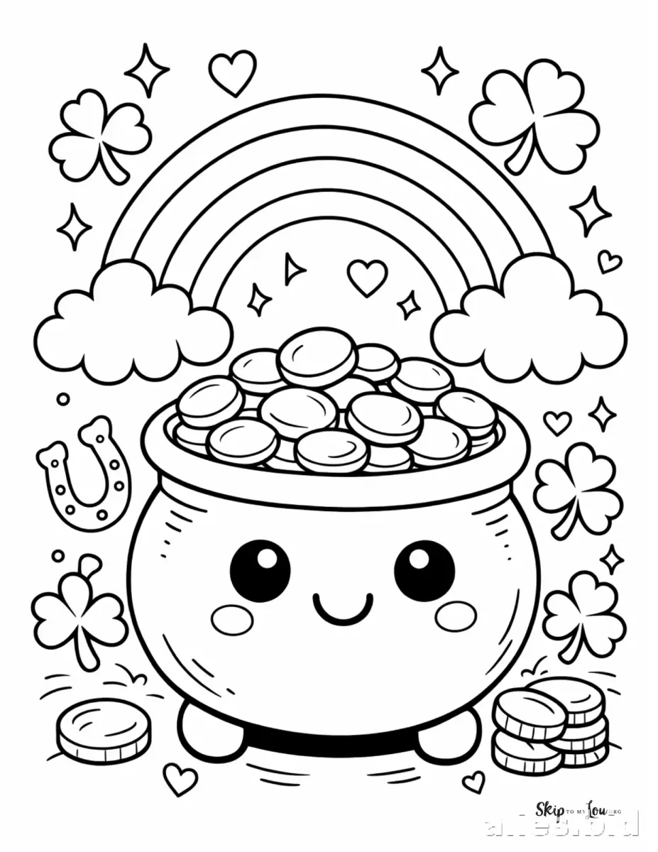 St Patrick's Day Coloring Pages and
