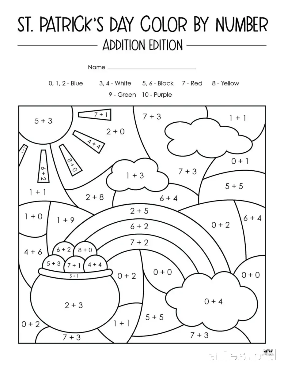 Free Printable St Patrick Worksheet For Kids Free #6