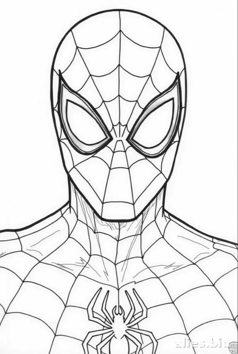 Free Printable Superhero Coloring Pages For Boys Worksheet #9