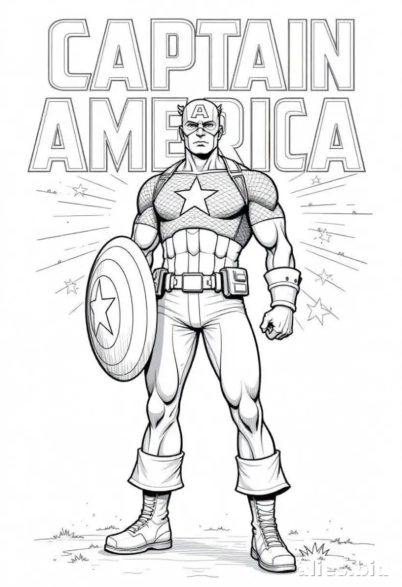 Free Printable Superhero Coloring Pages For Boys Worksheet #19