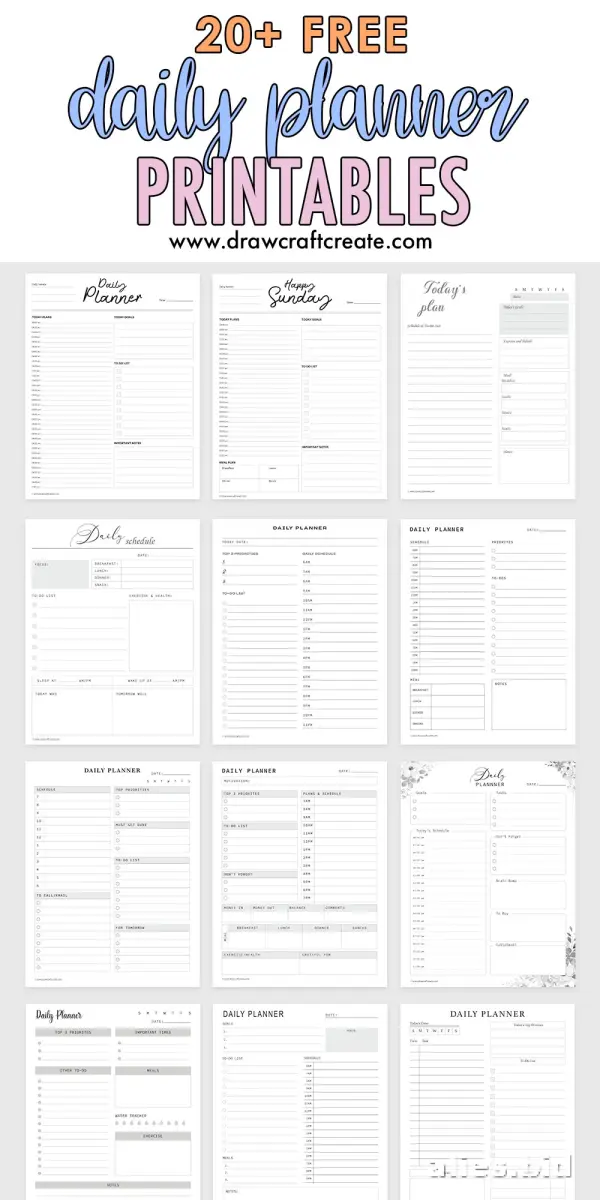 Free Printable Teacher Planner Template Free Print Worksheet #9
