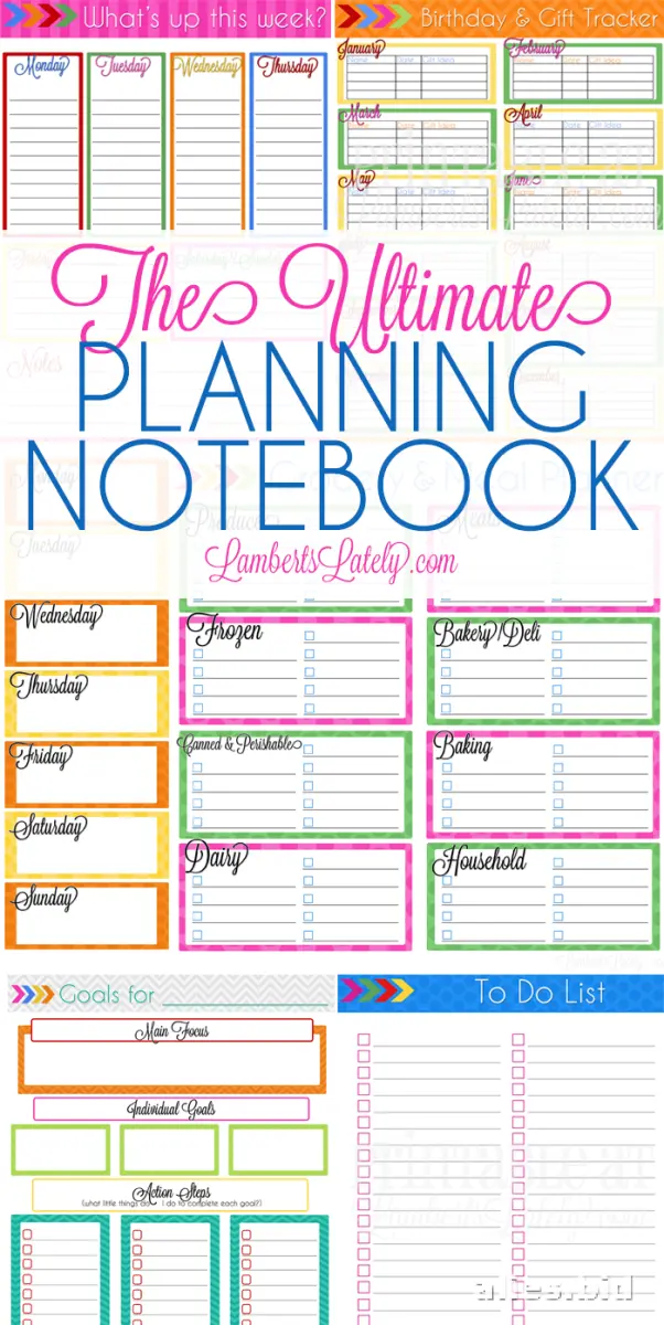 Free Printable Teacher Planner Template Free Print Worksheet #16