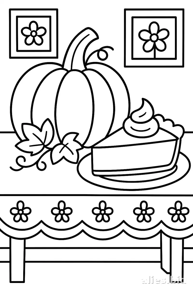 Free Printable Thanksgiving Coloring Pages Free Worksheet #8
