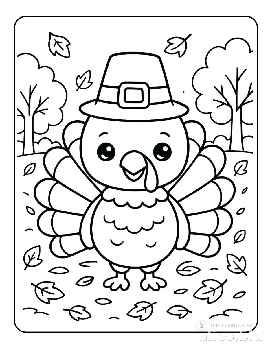 Free Printable Thanksgiving Coloring Pages Free Worksheet #16