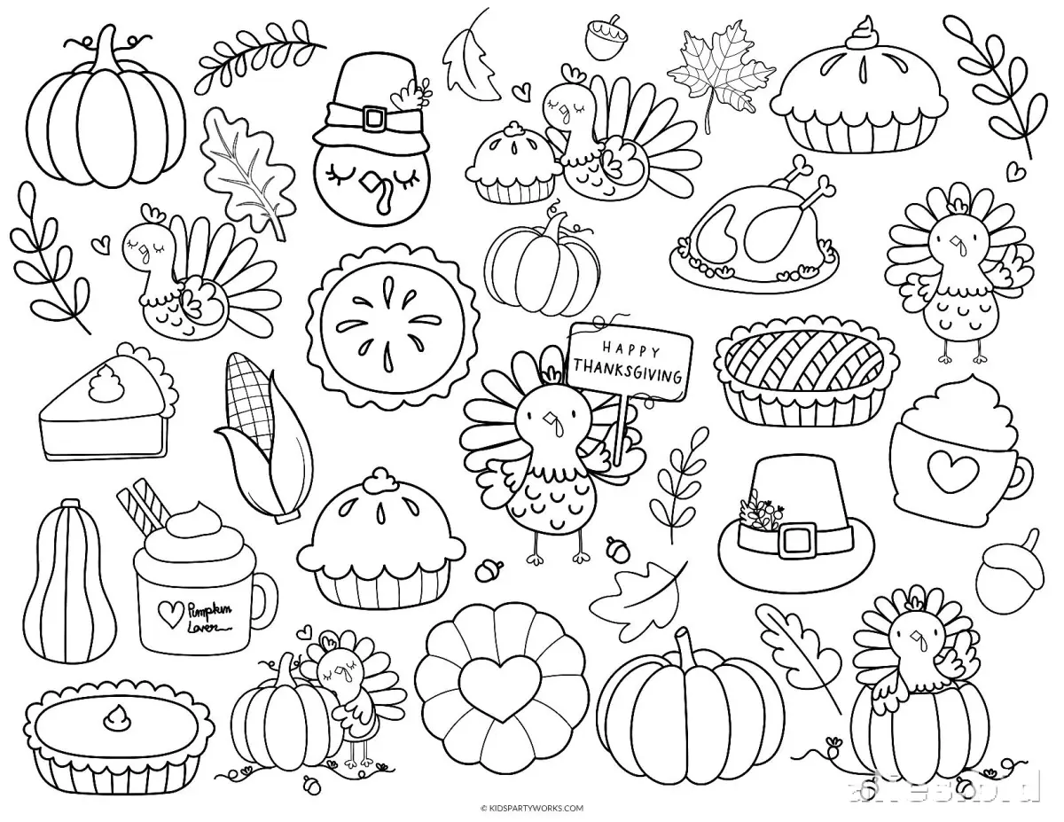 Free Printable Thanksgiving Worksheet Free Print #6