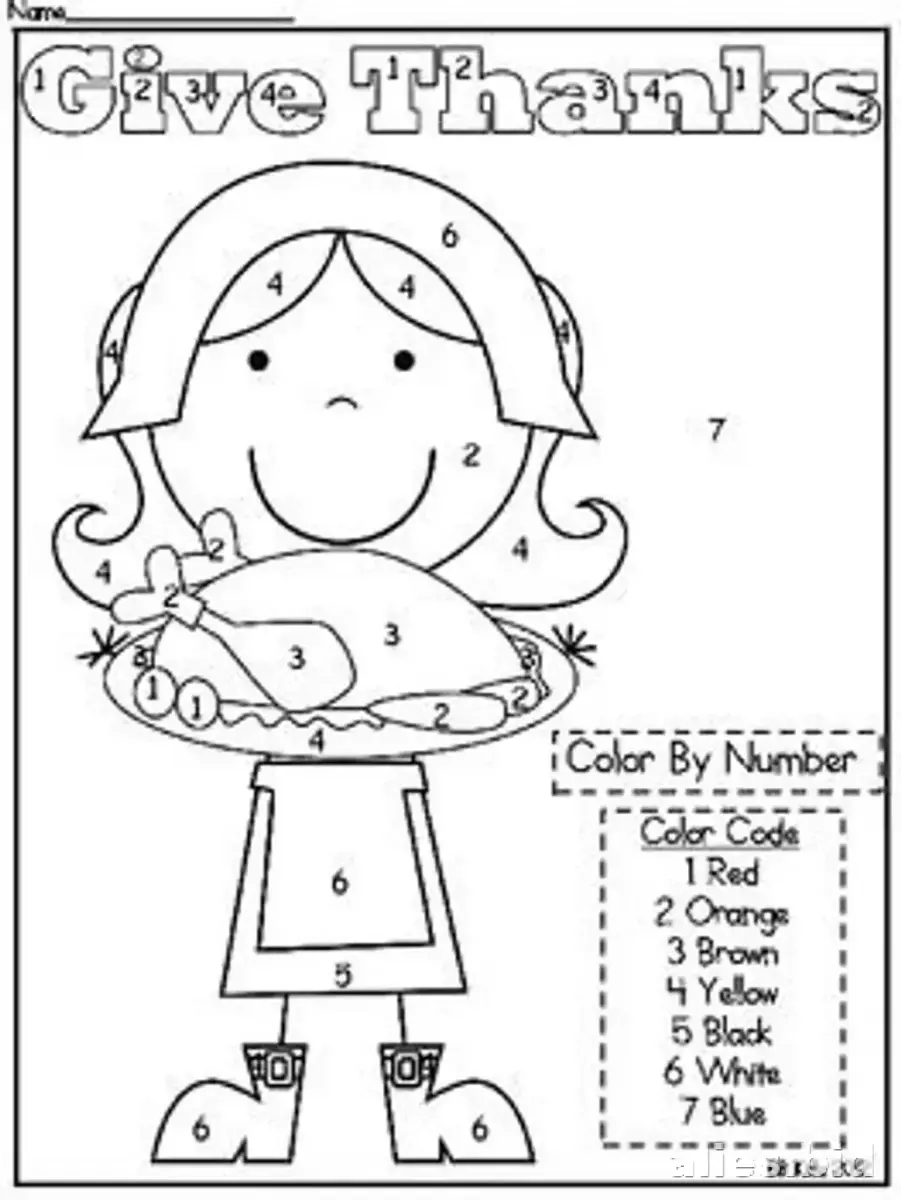 Free Printable Thanksgiving Worksheet Free Print #2