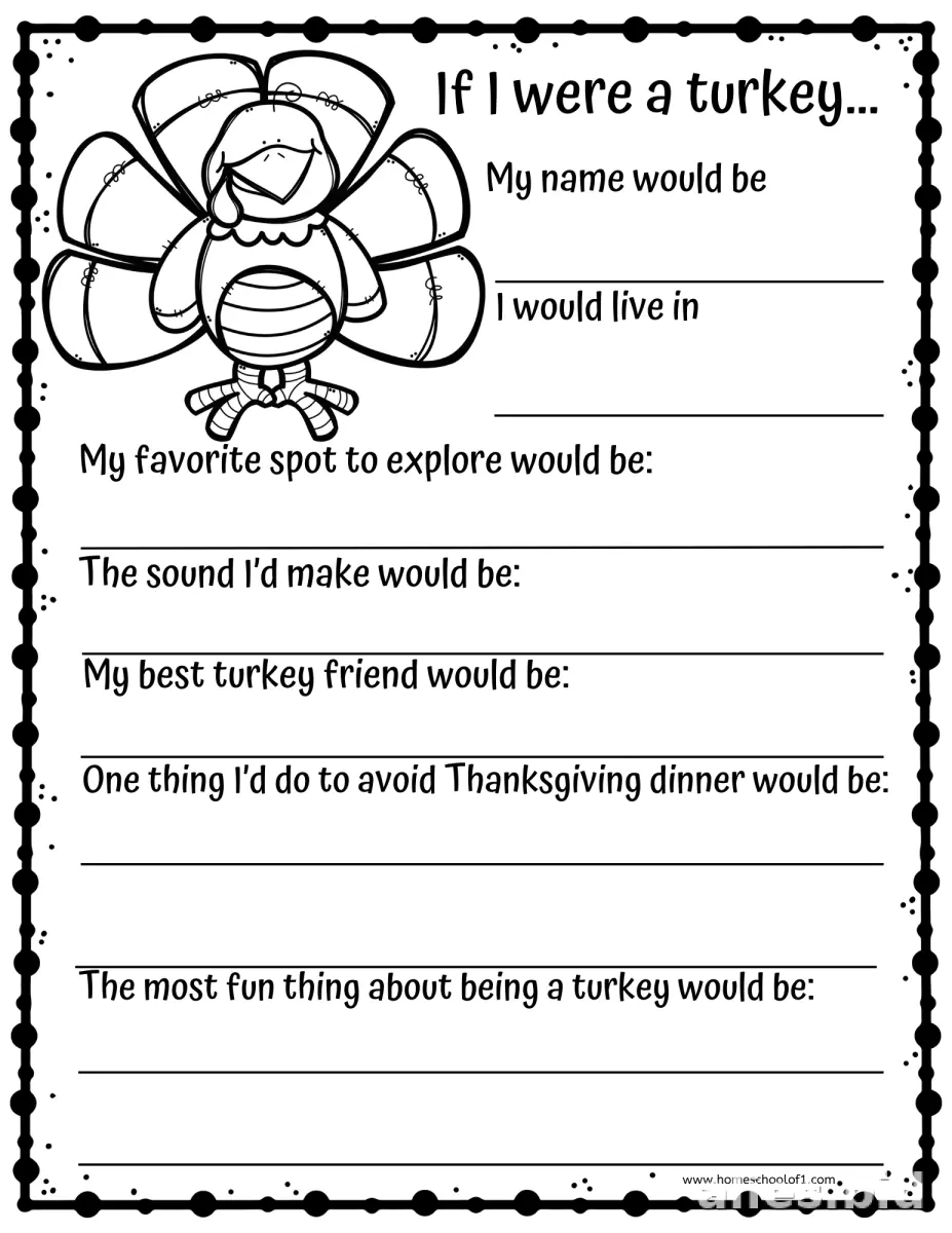 Free Printable Thanksgiving Worksheet Free Print #8