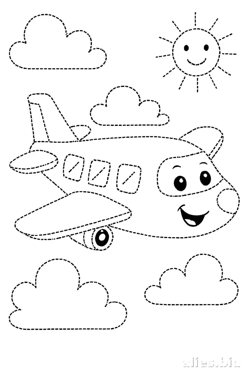 Free Printable Tracing Activity Sheet Free Print Worksheet #3