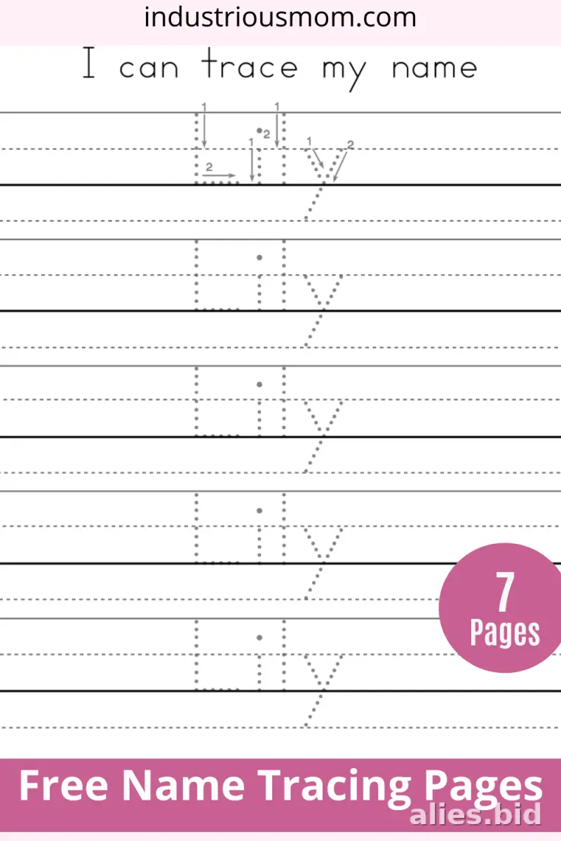 Free Printable Tracing Activity Sheet Free Print Worksheet #9