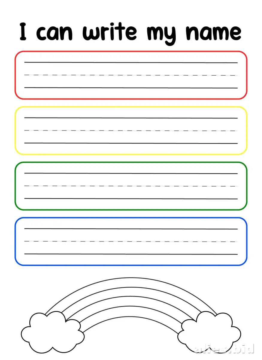 Free Printable Tracing Activity Sheet Free Print Worksheet #4
