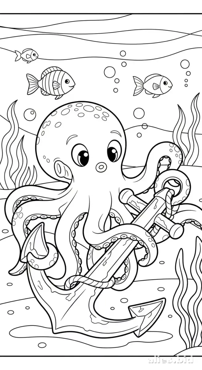 Under The Sea Coloring Pages Free