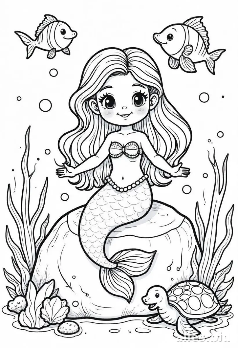 Free Printable Under The Sea Coloring Pages Free Worksheet #17