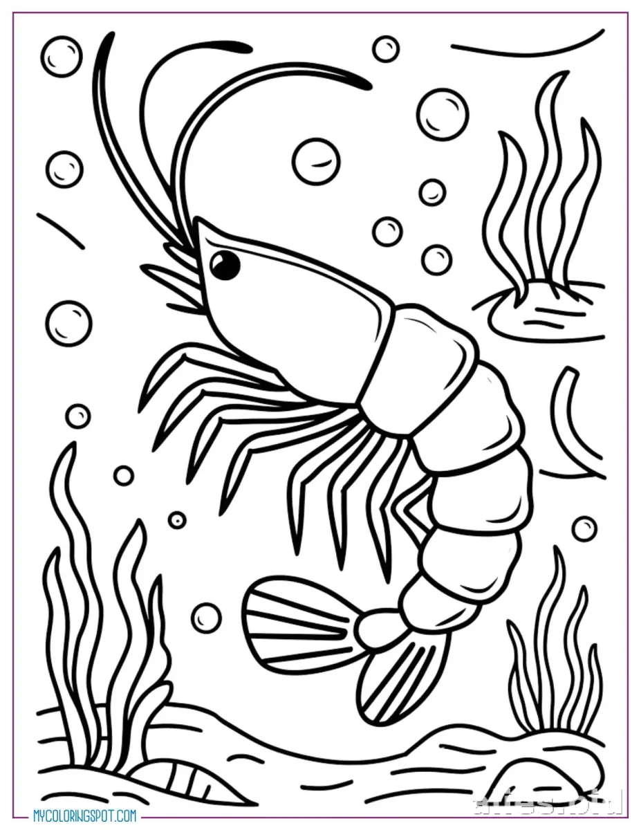 Free Printable Under The Sea Coloring Pages Free Worksheet #14