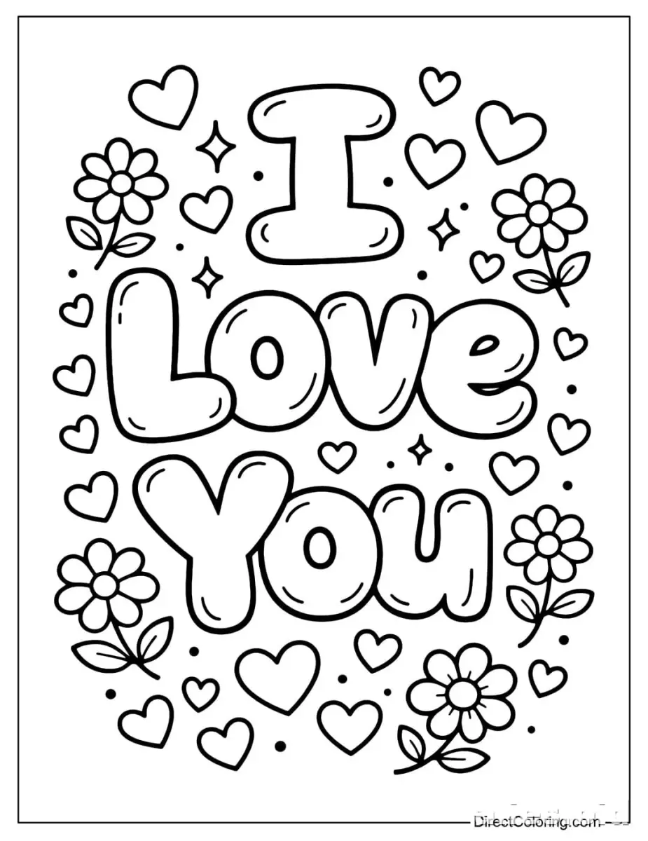 Free Printable Valentine Coloring Pages Free Worksheet #5