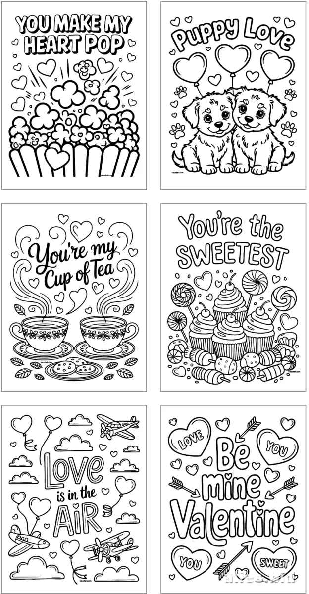 Free Printable Valentine Worksheet For Kids Free #7