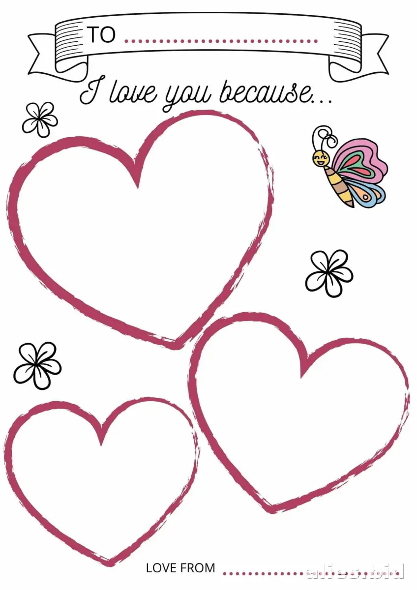Free Printable Valentine Worksheet For Kids Free #2