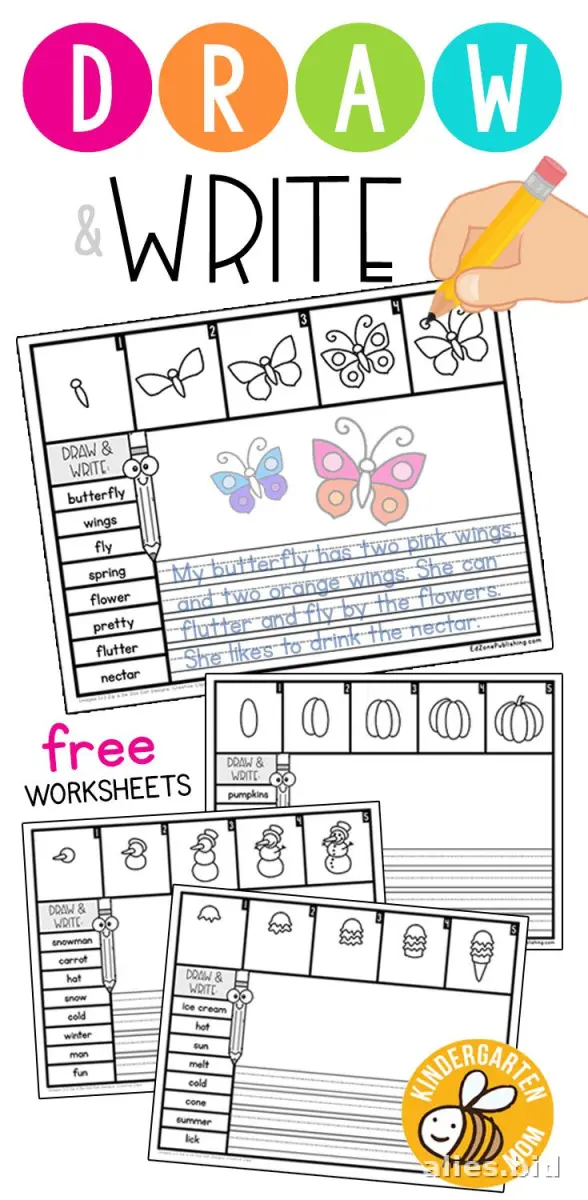 Free Printable Writing Activity Sheet Free Worksheet #4