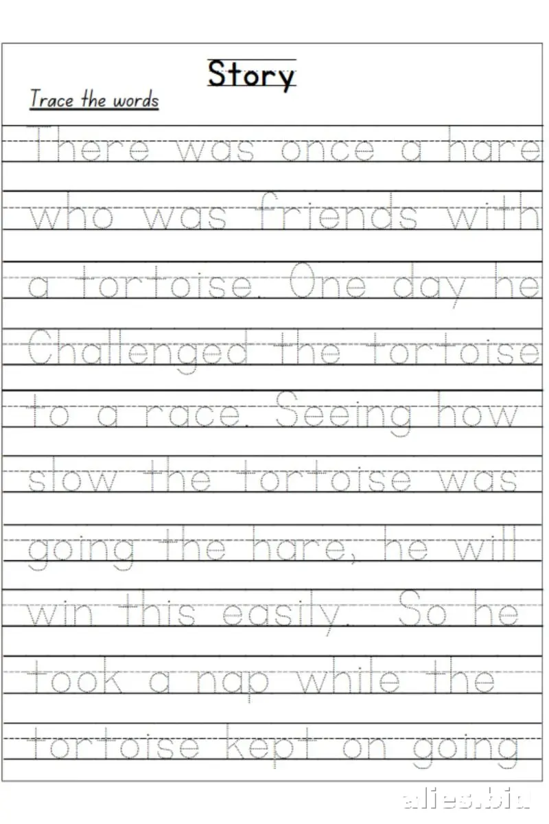 Free Printable Writing Sentences Worksheet For Kids #5